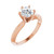 6-prong Diamond Solitaire Engagement Ring 