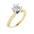 6-prong Diamond Solitaire Engagement Ring 