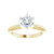 6-prong Diamond Solitaire Engagement Ring 