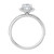 Cushion Halo Diamond Engagement Ring