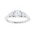 3-Stone Diamond Engagement Ring 