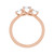 3-Stone Trellis Diamond Engagement Ring