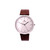 Classic Genuine Brown Leather Watch 