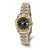 Online Only Pre-owned Independently Certified Rolex Steel/18K Ladies' Black Datejust Watch