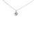 Petite Ruby & Diamond Necklace