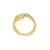 18kt Yellow Gold Diamond Fashion Ring