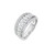 18kt White Gold Marquise Diamond Anniversary Ring 