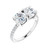 Two Stone 1.30 Ct Tw Lab-Grown Diamond Ring 