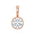 Bezel Set Lab-Grown Diamond Pendant