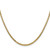 18K 2.7mm Wide 24" Round Box Chain