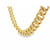 Gold Link Tapered Necklace