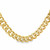Gold Link Tapered Necklace