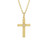 Simple Diamond Cross Necklace