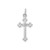 Diamond Budded Cross Pendant, 0.02 CTW