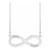 Engravable Infinity Family Necklace
