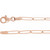 Engravable Paperclip Bar 7" Bracelet