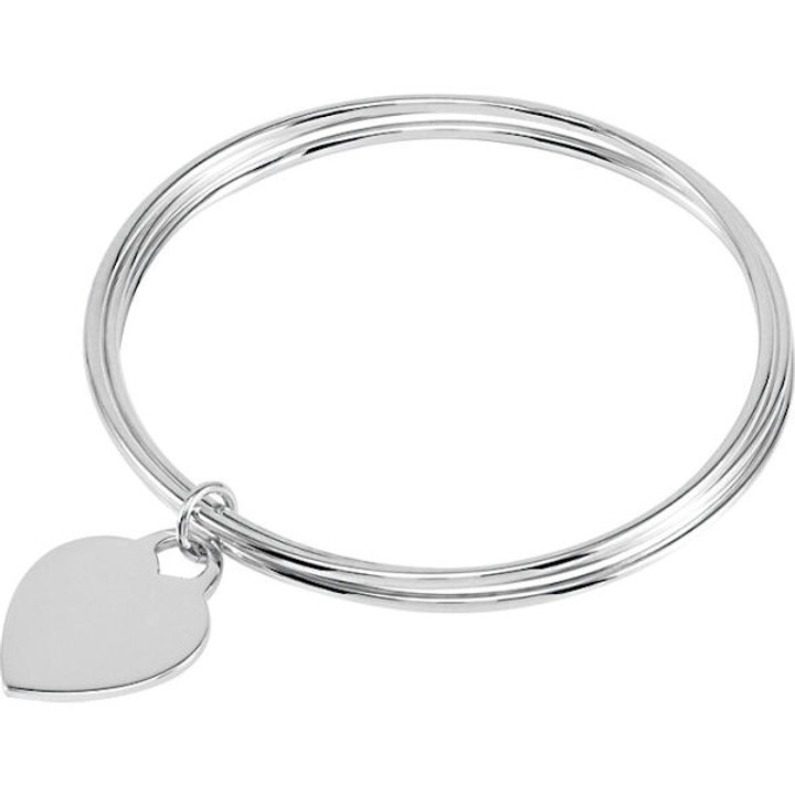 Sterling Silver Triple Bangle Bracelet