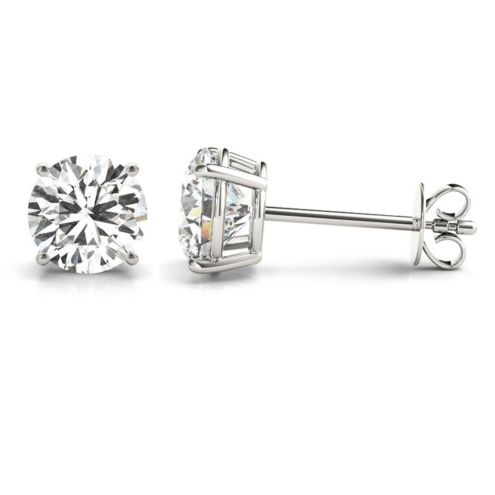 Diamond Stud Earring at best price in Surat by I C Rawal & Co | ID:  2851088313133