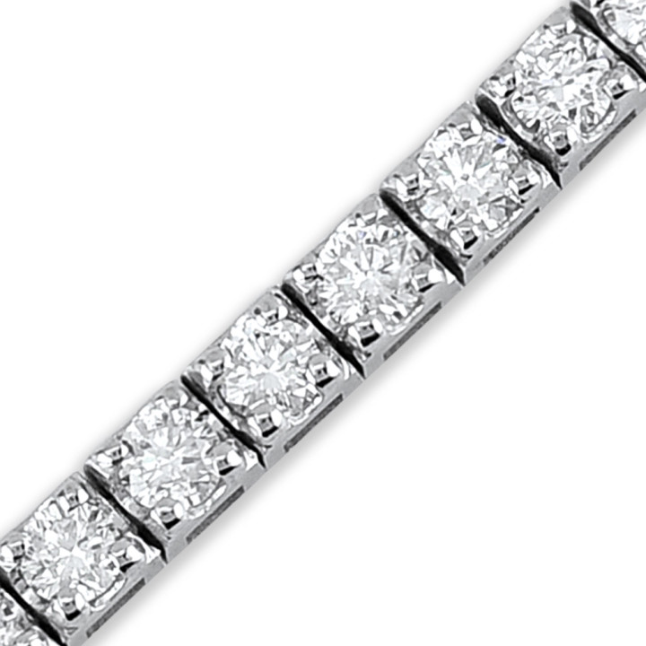 3CT Natural Diamond G/VS Tennis Bracelet