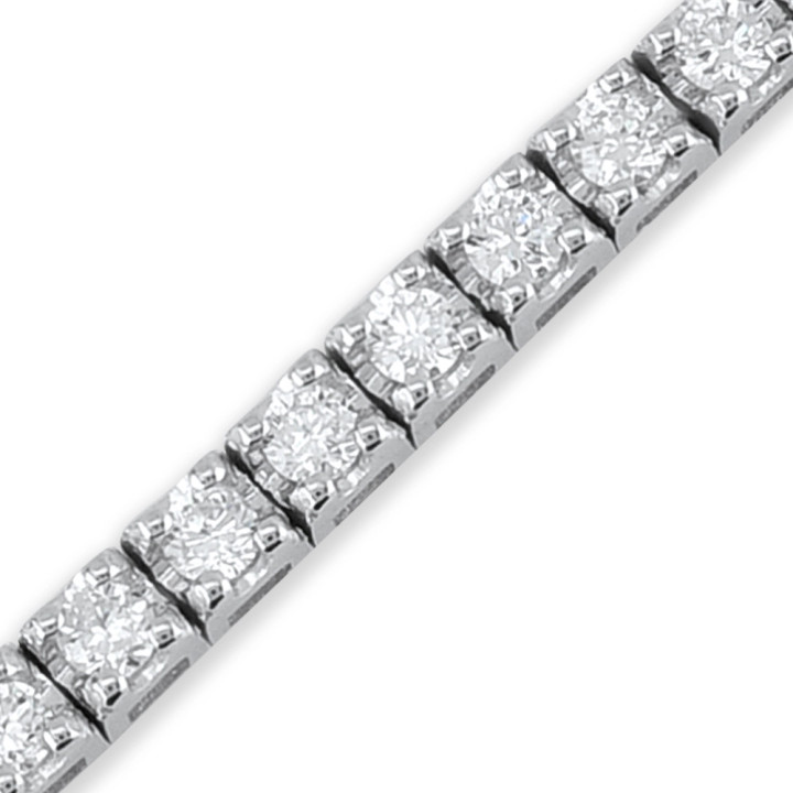 1.5CT Natural Diamond G/VS Tennis Bracelet