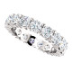 White Gold Classic Eternity Ring