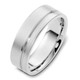 White Gold Classic Wedding Band