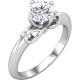 Platinum Solitaire Engagement Ring