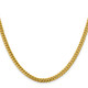 14K Gold Solid Miami Cuban Link 24" Chain