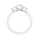 3-Stone Trellis Diamond Engagement Ring