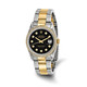 Online Only Pre-owned Independently Certified Rolex Steel/18K Men's Diamond Black Watch