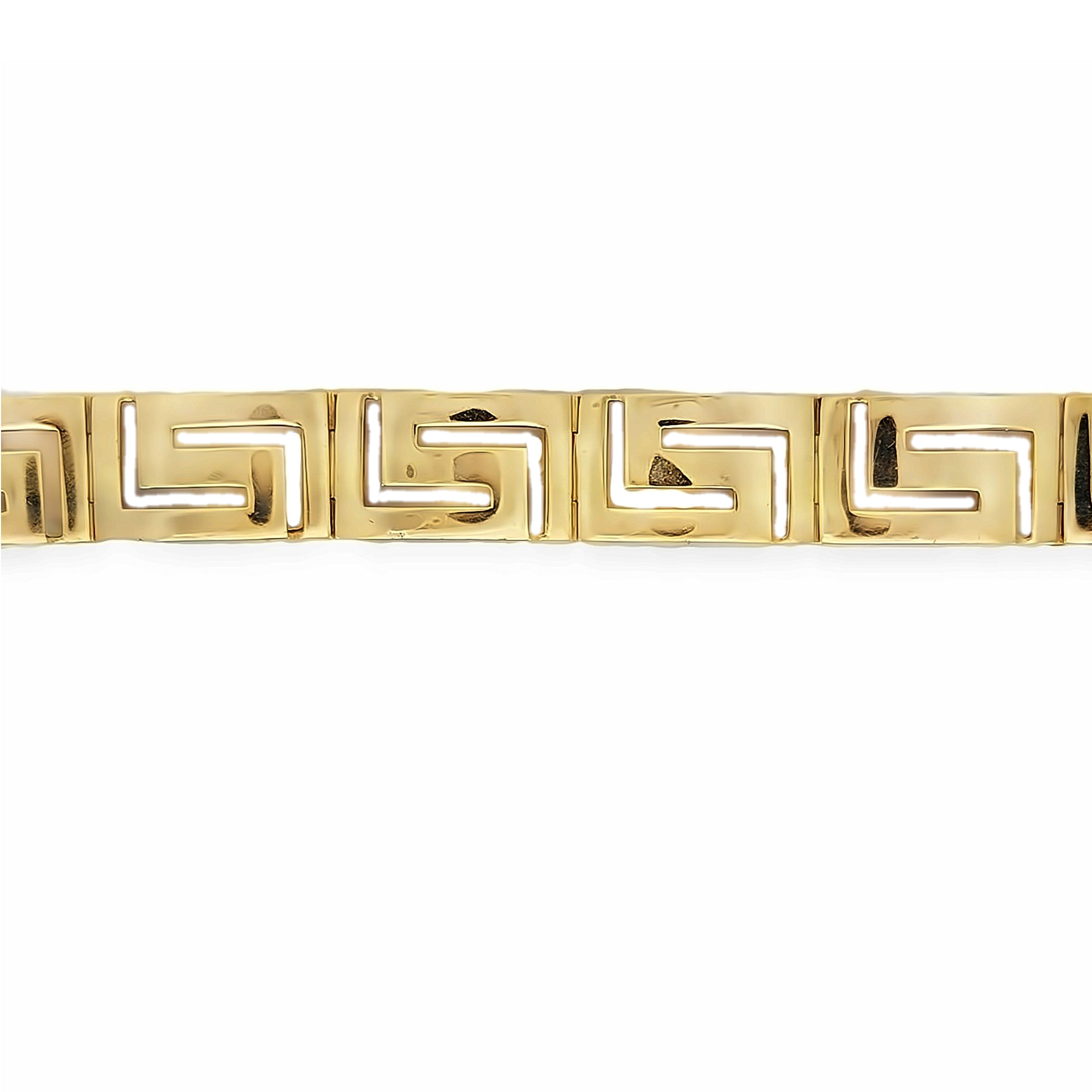 Gold Greek Key Bracelet | Princess Jewelry