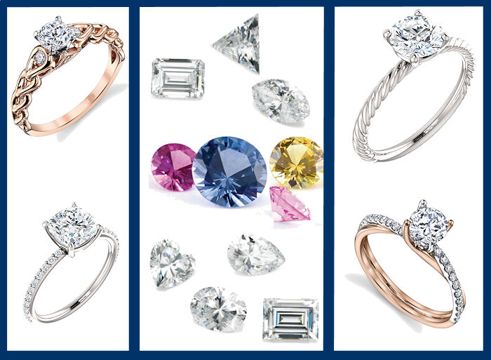 How to Build a $2,000 Engagement Ring? - Princess Jewelry