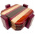 Exotic Wood Coaster Set - Wenge, Purple Heart, Maple, Padauk