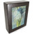 Miniature Acrylic Painting Floral Vase with Wenge Hardwood Frame.