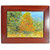 Miniature Acrylic Painting Fall Trees with Exotic Paduak Hardwood Frame.