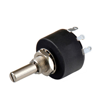 R25W / Single Turn Wire-Wound Potentiometer