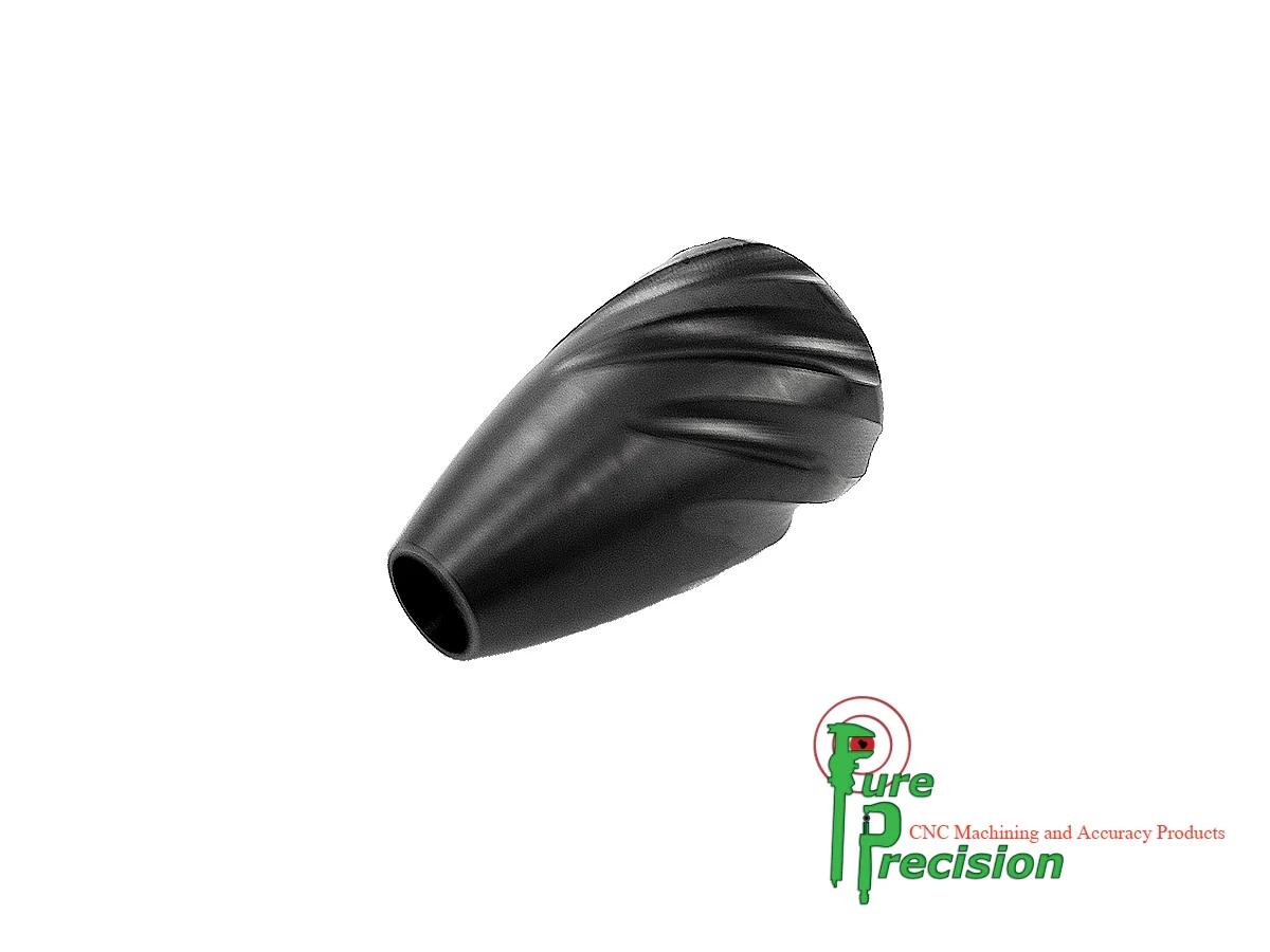 Enlarged aluminium bolt knob 5/16-24 and M6x1