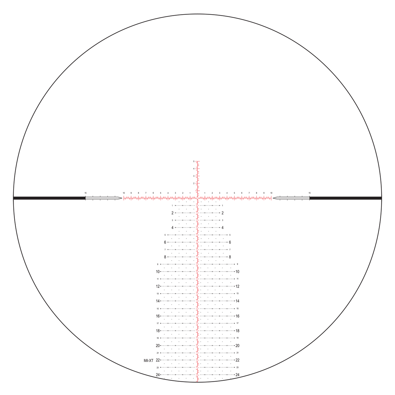 Nightforce NX8 Riflescope F1 4-32x50mm | MIL-XT | Red Hawk Rifles