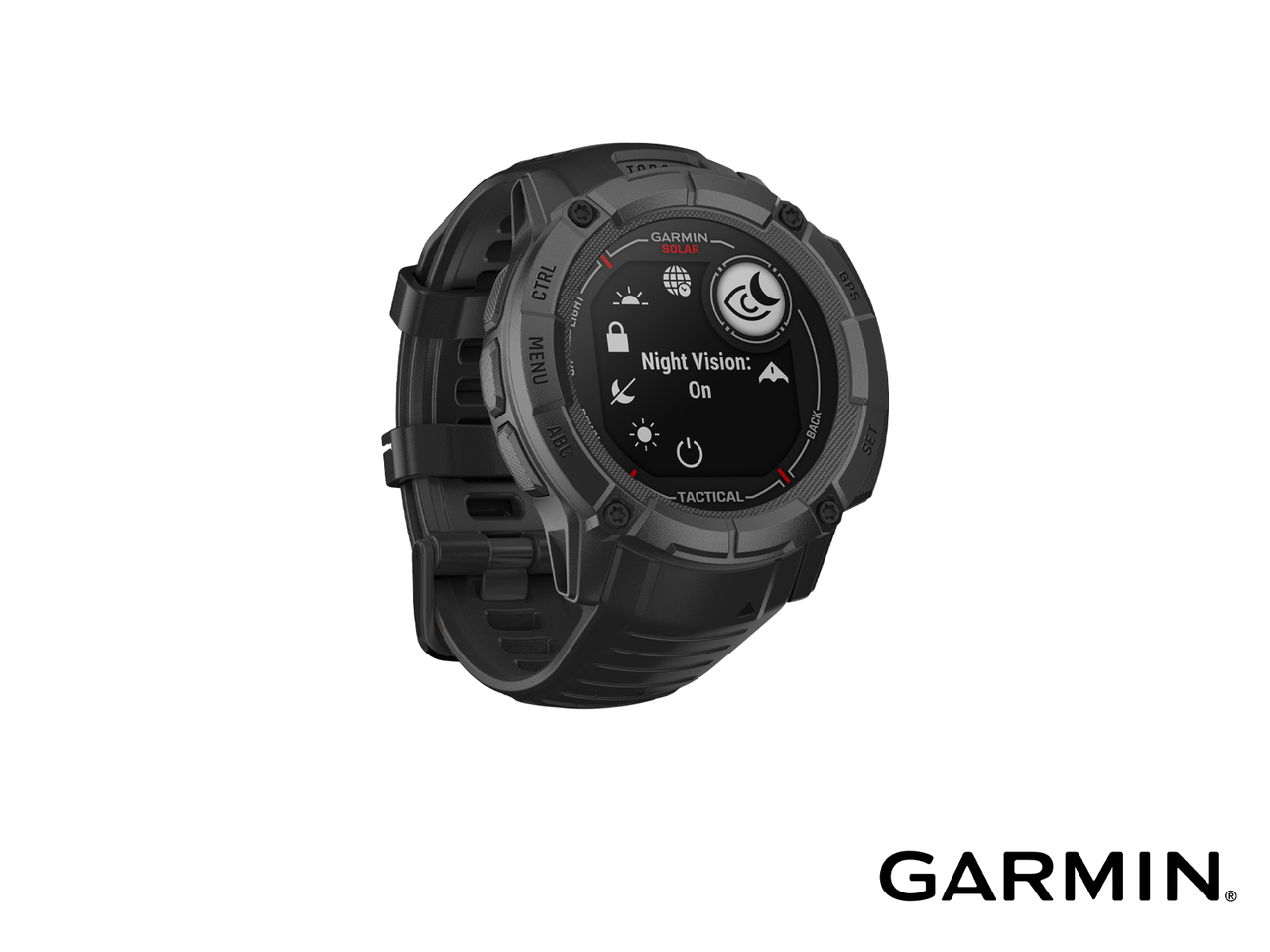Garmin Instinct 2X Solar Tactical GPS Watch for Hunting