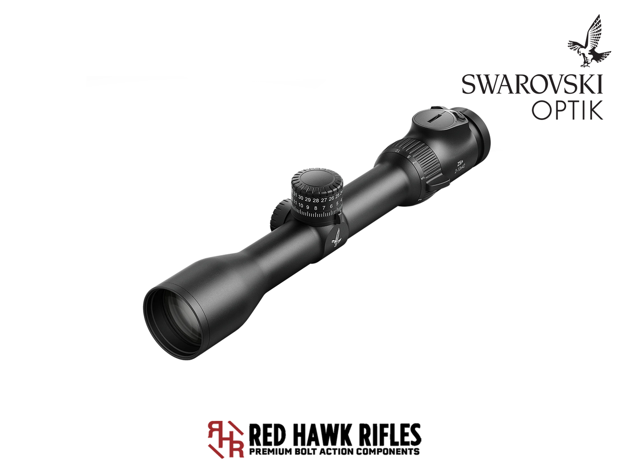 Swarovski Z5i+ | 2-10x42 Plex Reticle | Red Hawk Rifles
