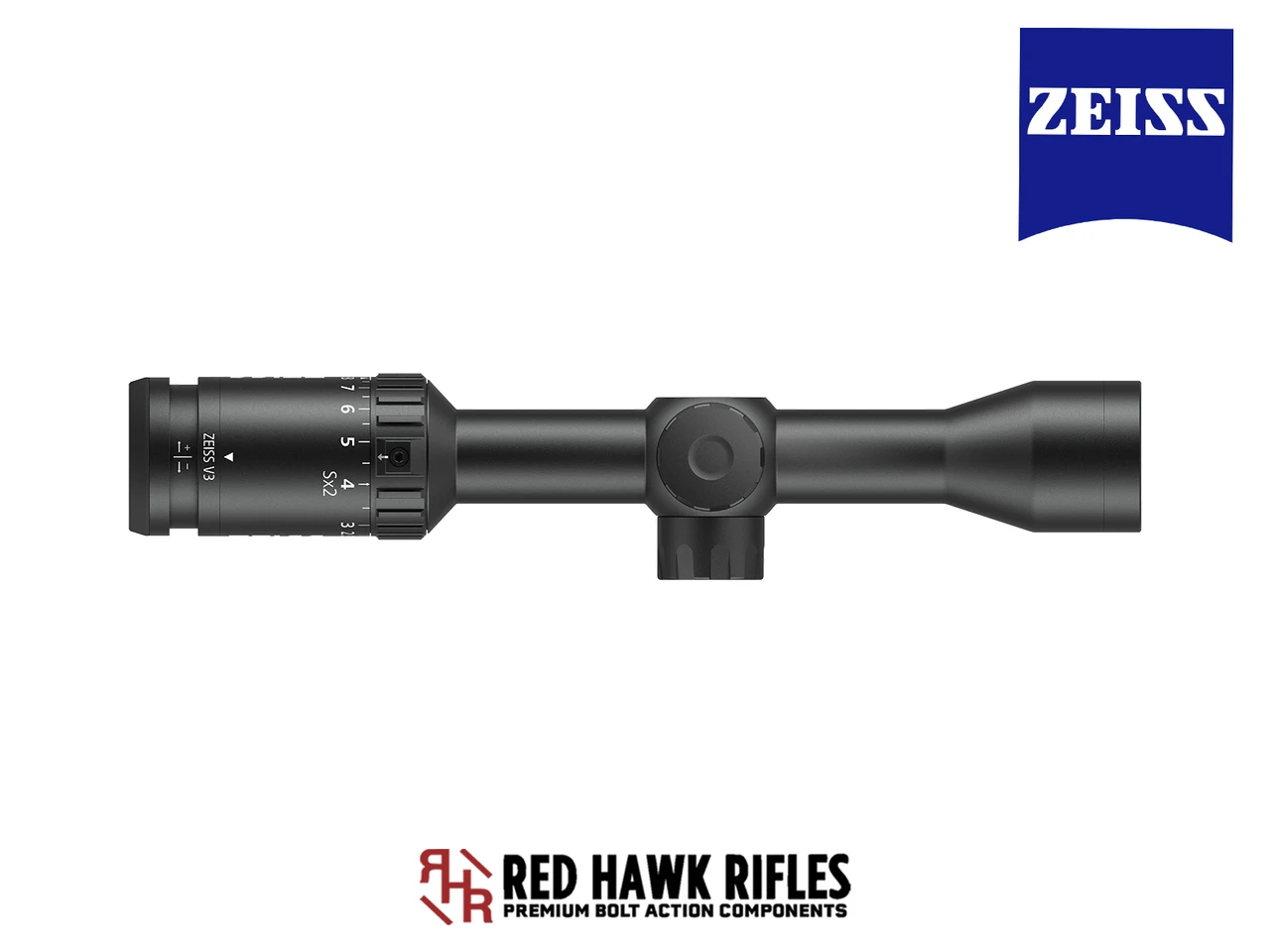 ZEISS V3 2.5-8x35 Riflescope | 1 Inch | Red Hawk Rifles