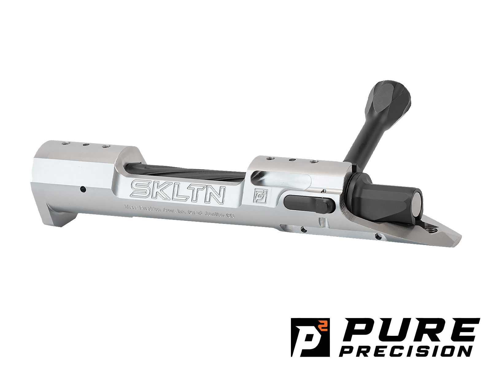 Pure Precision | SKLTN Stainless Steel Receiver | Red Hawk Rifles