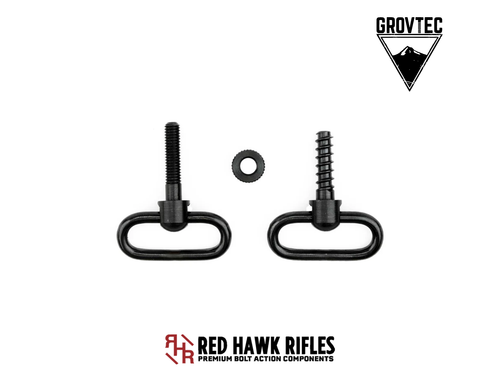 Grovtec - Non Detachable Locking Sling Swivel Set - 1" Loop 