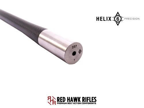 Helix 6 Barrels - Carbon Fiber Barrel Blank - .257 Cal