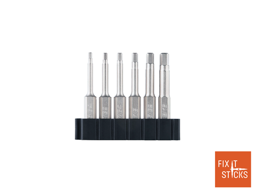 Fix It Sticks - 2" Bits Set 6pc (SAE Hex)