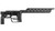 MDT DRT Chassis System for Remington 700 short action, black, folded with the buttstock over the bolt