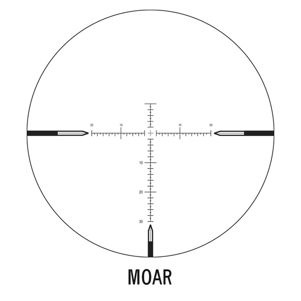 Nightforce - NXS Rifle Scope - 5.5-22x56mm - MOAR (Illuminated)