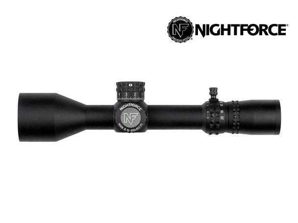 Nightforce - NX8 F2 Riflescope - 2.5-20x50mm - MOAR-CF2D