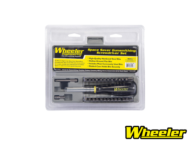 Wheeler Space Saver Gunsmithing Screwdriver Set