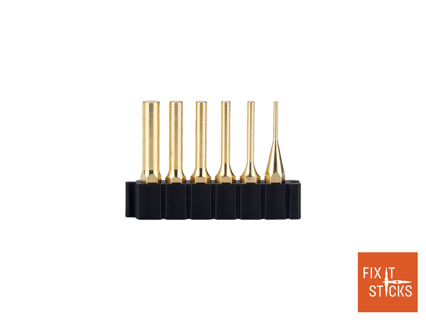 Fix It Sticks - Pin Punch Set 6pc (Brass)